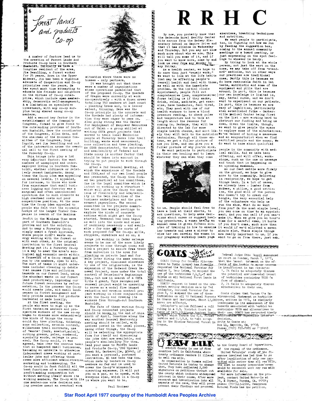 Read more about the article RRHC – Star Root April 1977