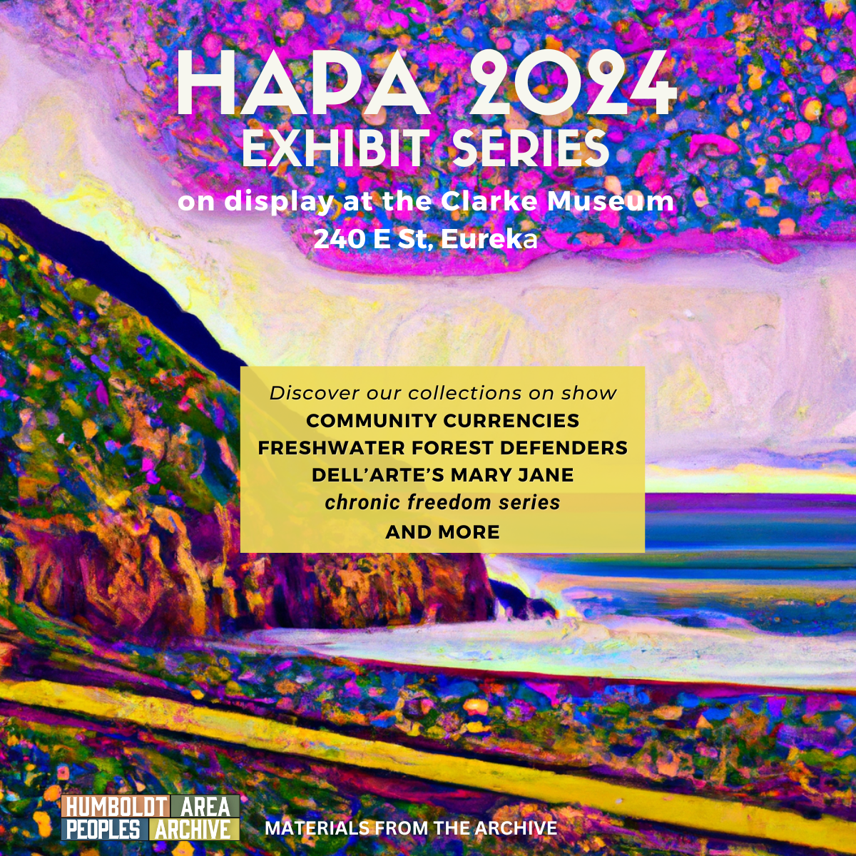 Read more about the article HAPA 2024 Exhibit Series at the Clarke